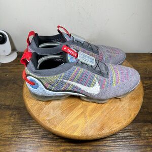 Nike Air VaporMax Flyknit 2020 FK Men's Size 12 Black Athletic Shoes CZ9313-001